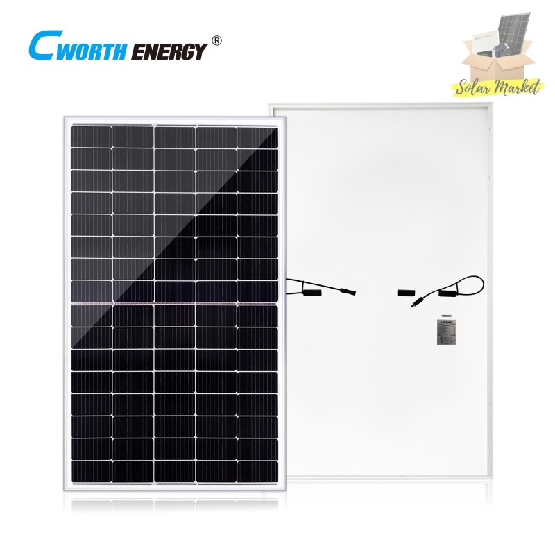 Cworth Mono 24V 350W Solar Panel (12-Year Warranty)