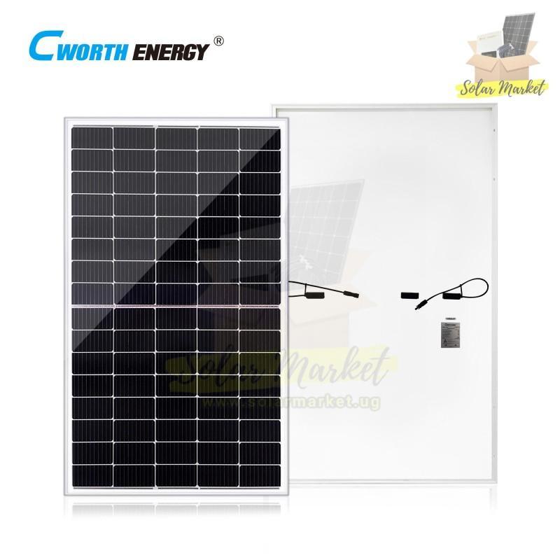 thumbnail image 2 of Werchtay 350W Monocrystalline Solar Panel 12/24V - Off Grid Charger For Home Caravan Boat 2 of 6