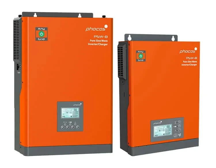 Phocos 3KW 24V PSW-B Inverter Charger - Integrated MPPT and UPS