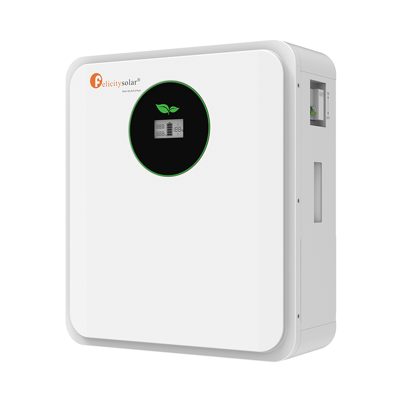 Felicity FLA24100 2.56kWh 25.6V 100Ah LiFePO4 Battery For Home Solar Backup, Small Office Power Storage Floor-Mounted