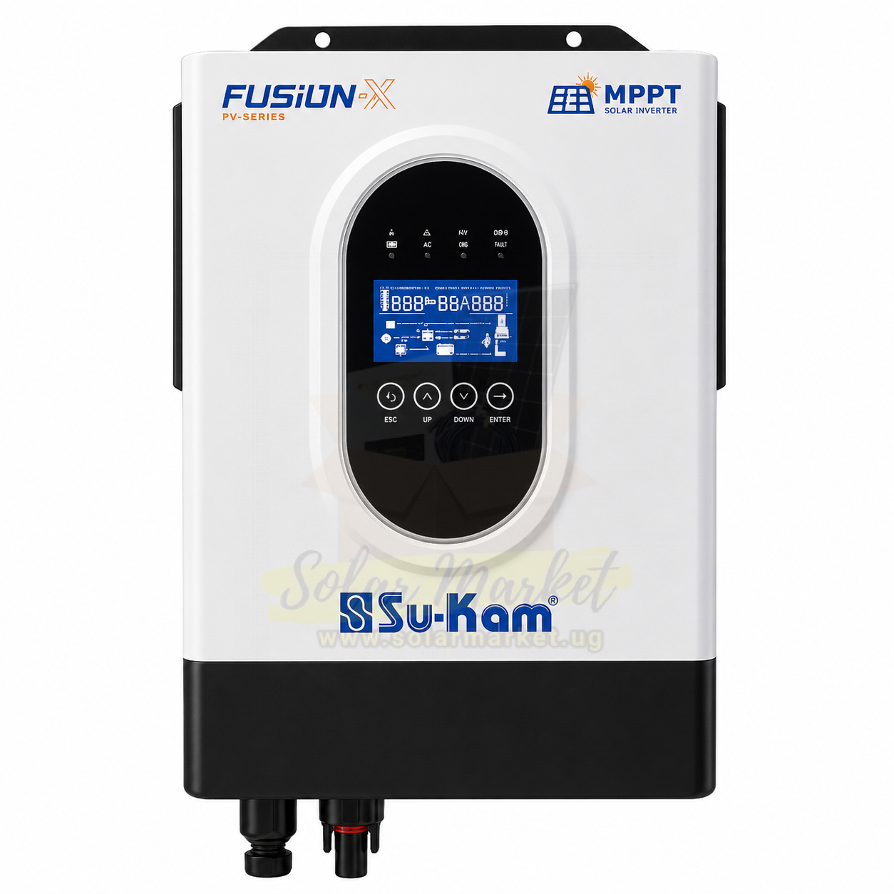 Sukam 3kW Hybrid Inverter for Home backup power and Small business backup (FX3200-24S)