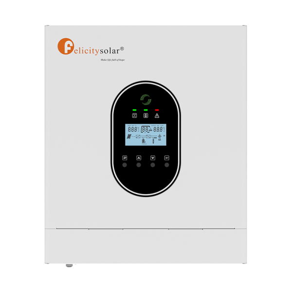 Felicity IVCM2024PRO Hybrid Inverter 2kVA 24V, 145V VOC, 1 MPPT, for Home Solar Backup, Small Business Energy and Rural Electrification
