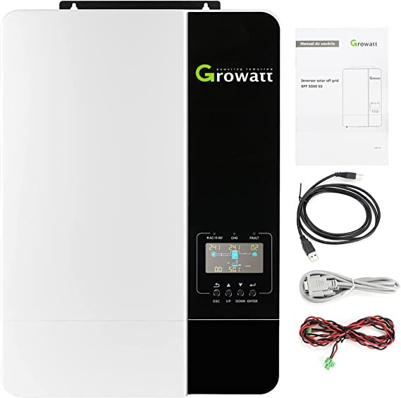 5KW 48V Growatt Hybrid Solar Inverter with MPPT 100A | Uganda