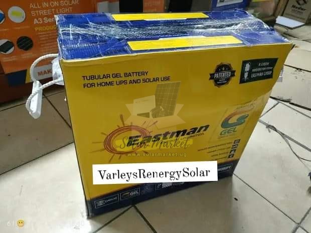 12V 200Ah Eastman Tubular Gel Solar Battery