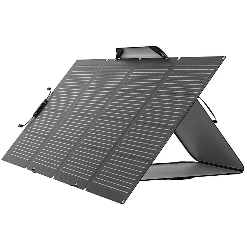 EcoFlow 220W Bifacial Portable Solar Panel Uganda - Dual-Sided, Ultra-Durable Solar Technology