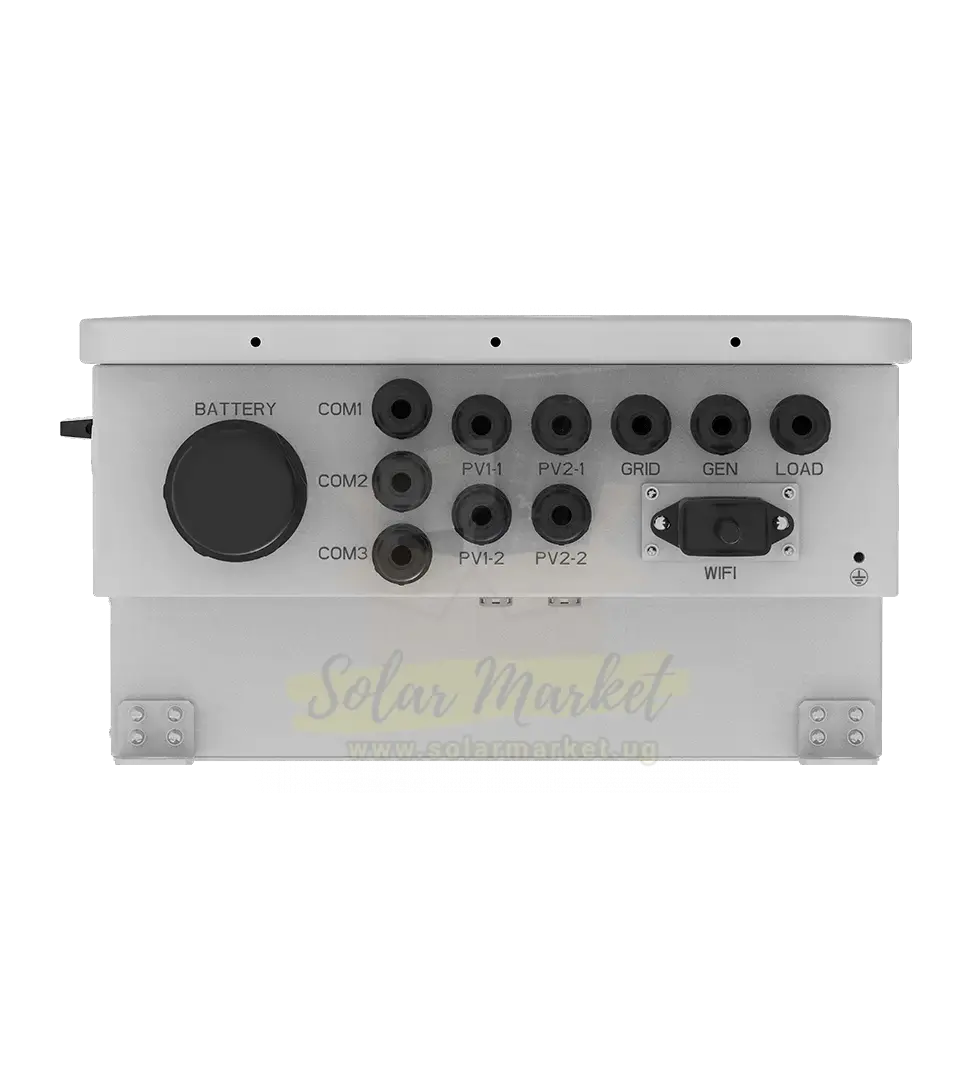 DEYE 8kW Single Phase Hybrid Inverter for Home solar backup and Small business power 48V Battery 230V Output 5-Year Warranty (SUN-8K-SG02LP1-EU-AM2)