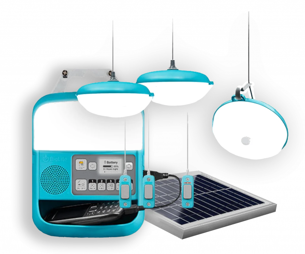 BrightLife Solar Home system 620 PAYGo Solar Kit