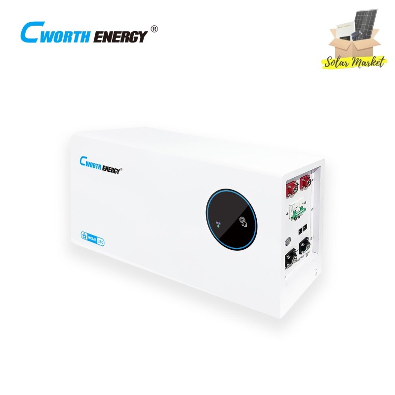 Cworth Solar 10KWH Deep Cycle Lithium Battery 200Ah 48V LBC-48200C - 8-Year Warranty