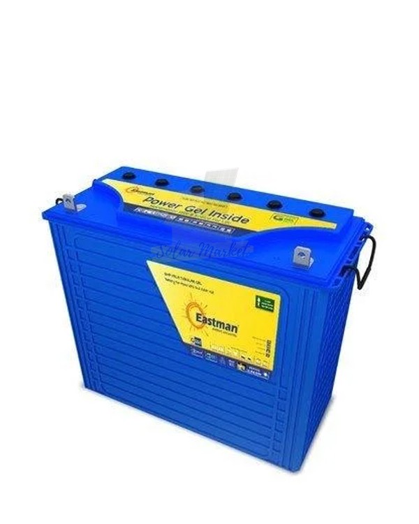 Eastman 200Ah 12V Tubular Gel Solar Battery - Deep Cycle & Reliable Backup Power Uganda