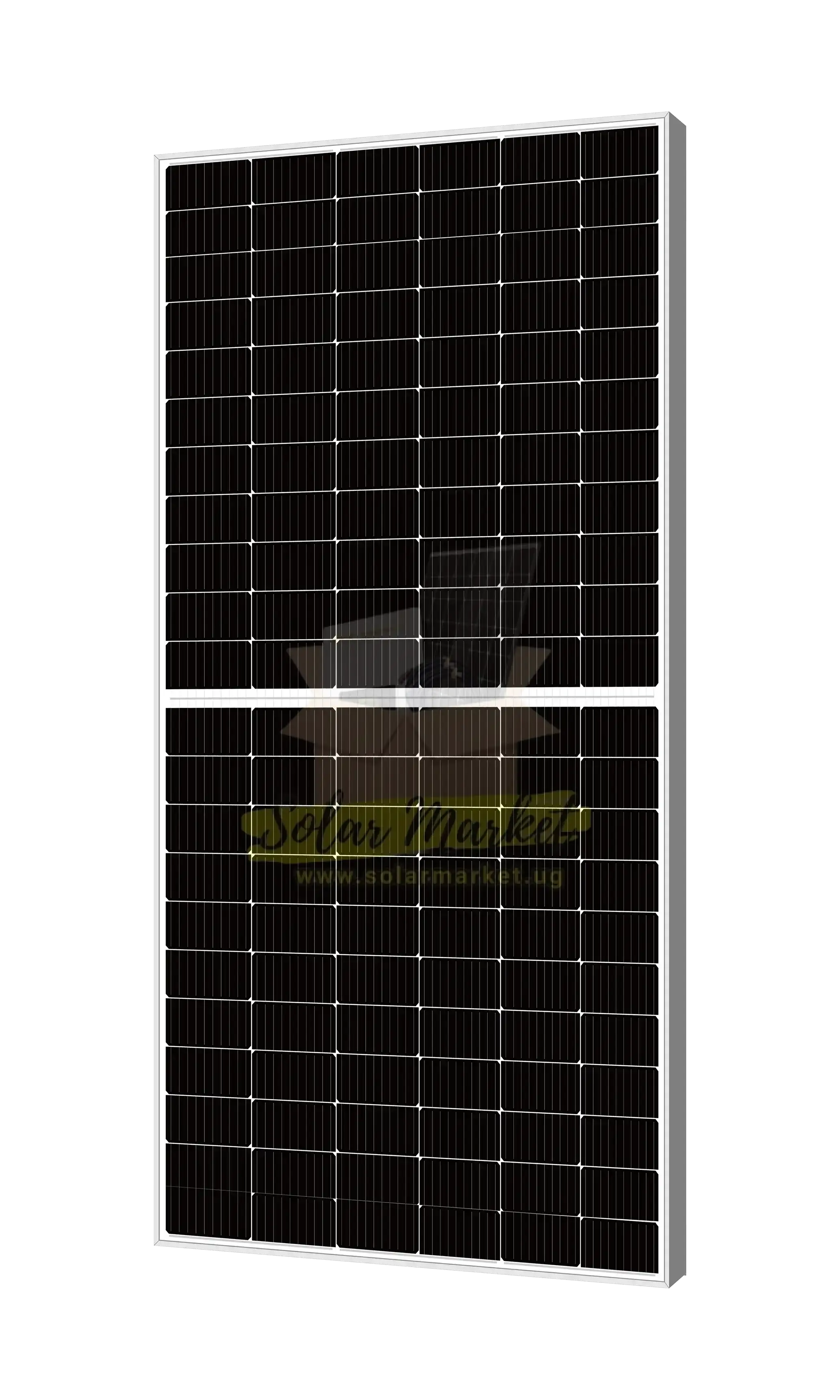SRNE 600W Monocrystalline Solar Panel for Residential and Commercial Solar Backup with 144 Half-Cell Technology, Anti-Reflection Coated Glass, MC4 Connectors (GS600N-144M)
