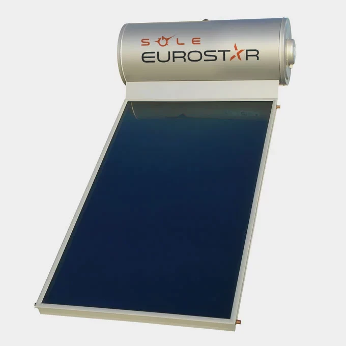 120l Eurostar Solar Water Heater Flat Plate