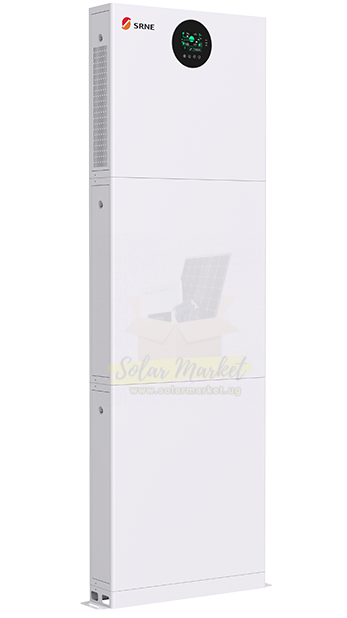 SRNE 100Ah LFP Rack Battery For Residential Backup, Small Office Backup Power (EOV05B)