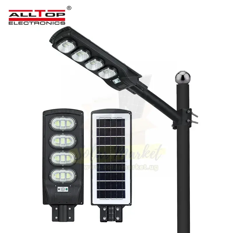 Altop 200W Street Light for Road and street and Parking lots 6-7m Installation Height 6-8 hours Charge Time (0426D200-01)