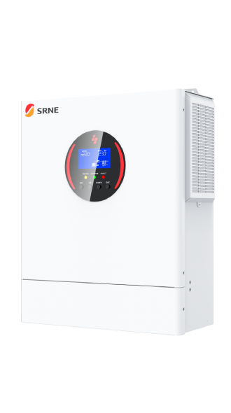 SRNE 5kW Hybrid Inverter for Home and Small Business Backup 48V 230VAC Output Single MPPT 60-450VDC 100A Hybrid Charge 2-Year Warranty (AFP4850S100-H)