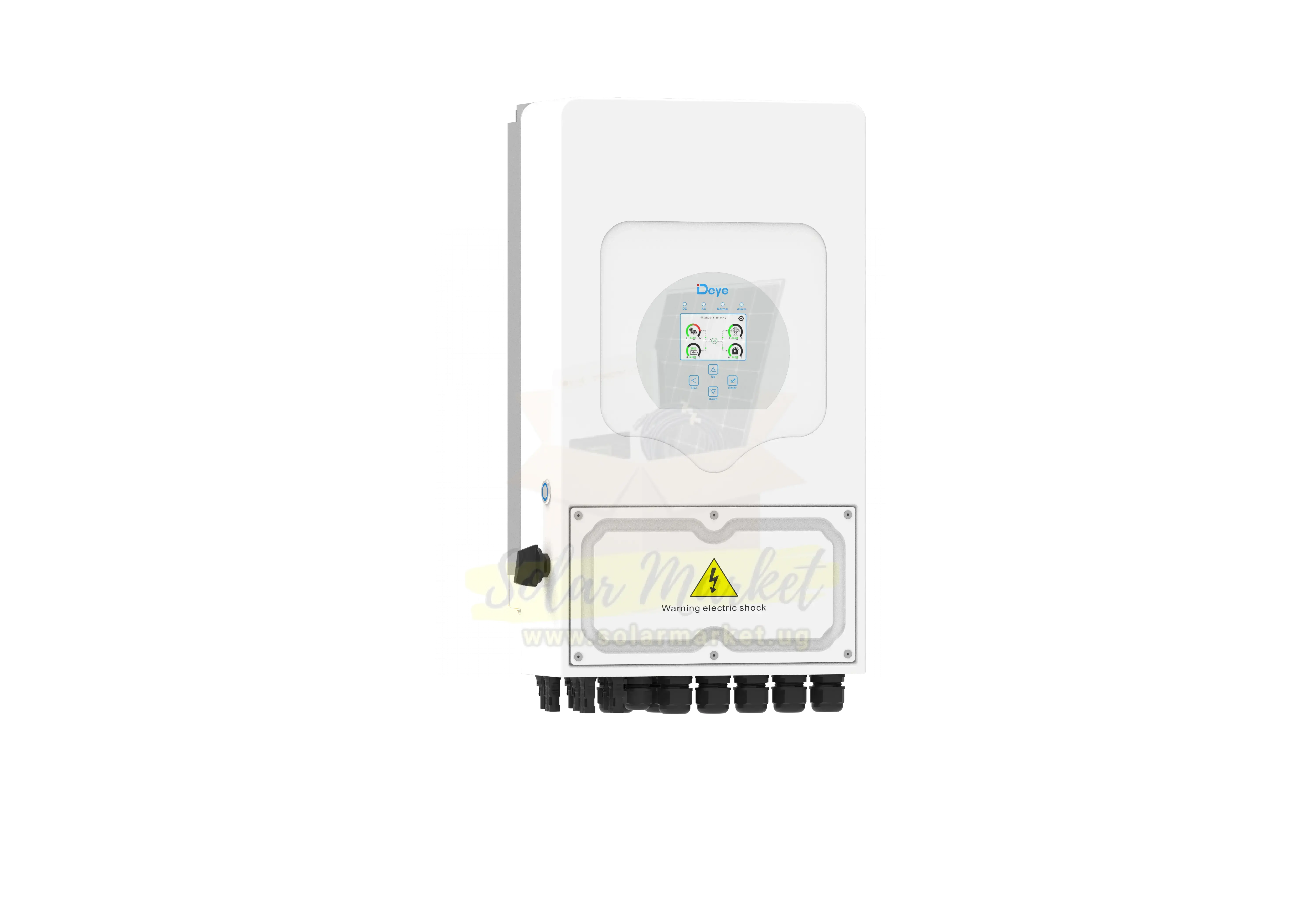 DEYE 5kW Single Phase Hybrid Inverter for Home and Small Business Backup 48V Battery 220/230VAC Output Dual MPPT 150-425VDC IP65 (SUN-5K-SG05LP1-EU-AM2-P)