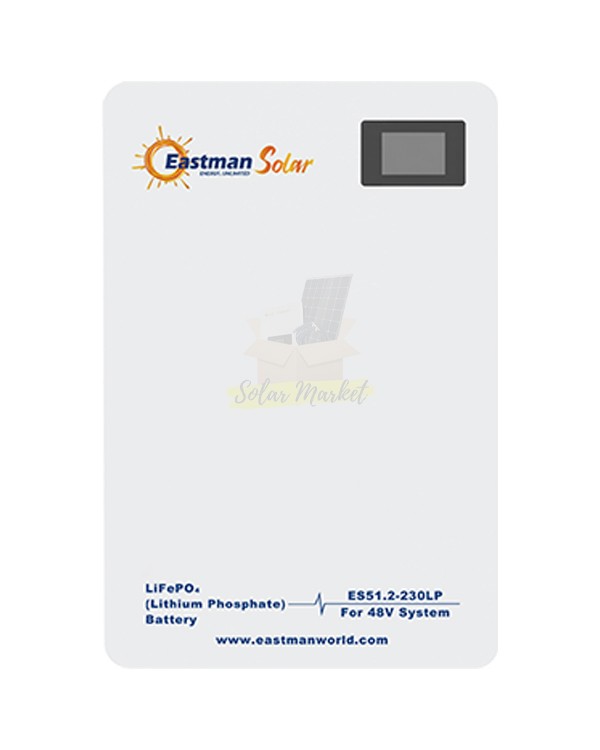 Eastman 100Ah 48V Lithium LiFePO4 Solar Battery - Maximize Efficiency for Larger Solar Systems Uganda