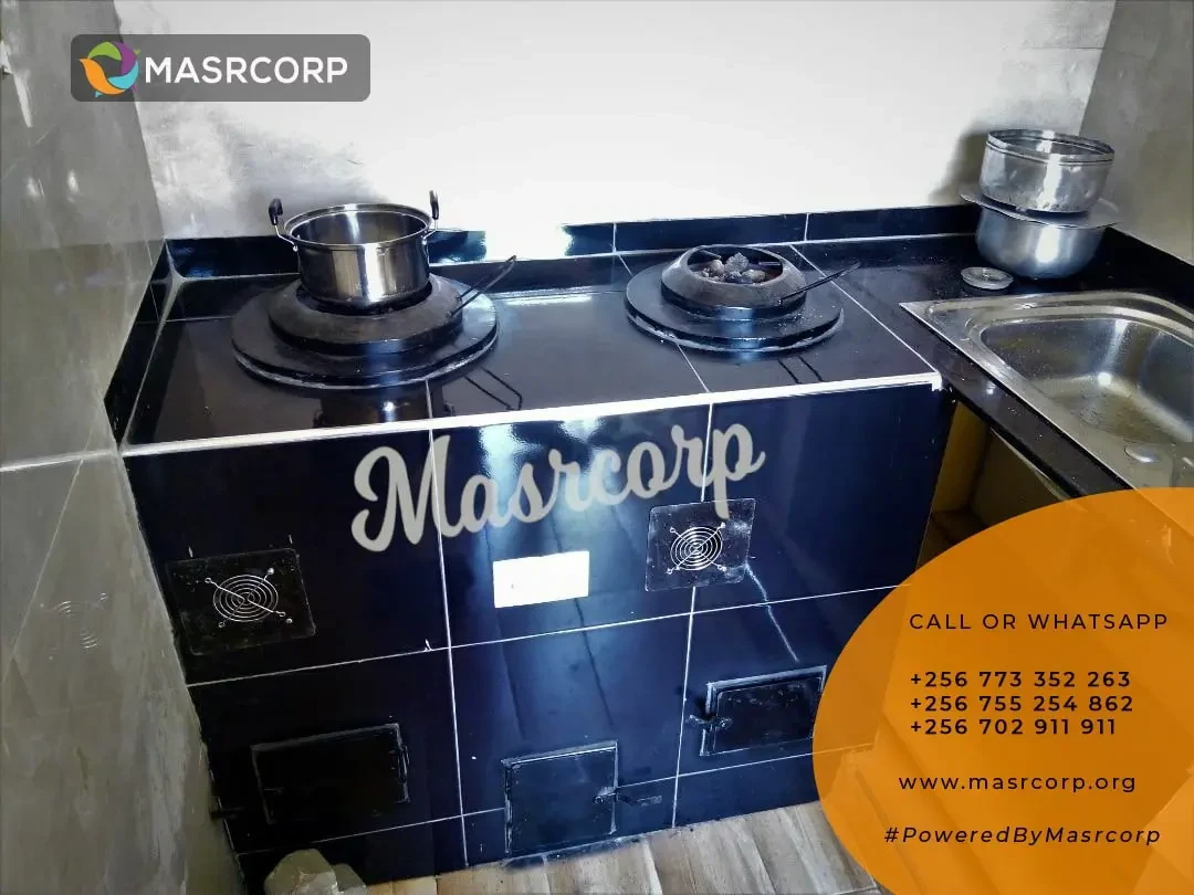 Masrcorp 2 Burners Solar Aided Stove