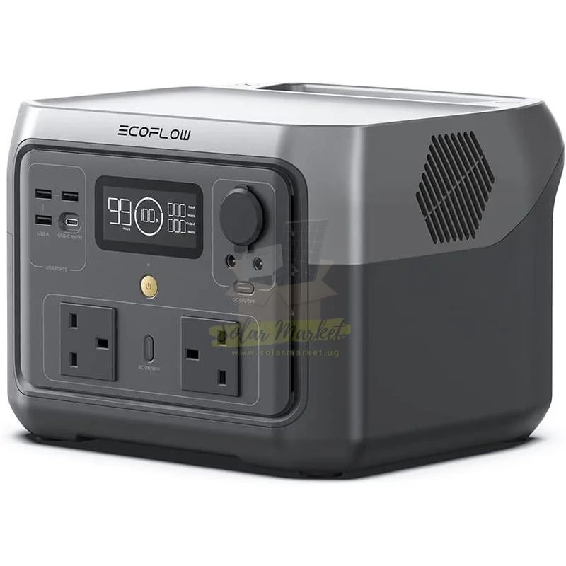 500W 512Wh EcoFlow RIVER 2 Max – Portable Power Station Uganda