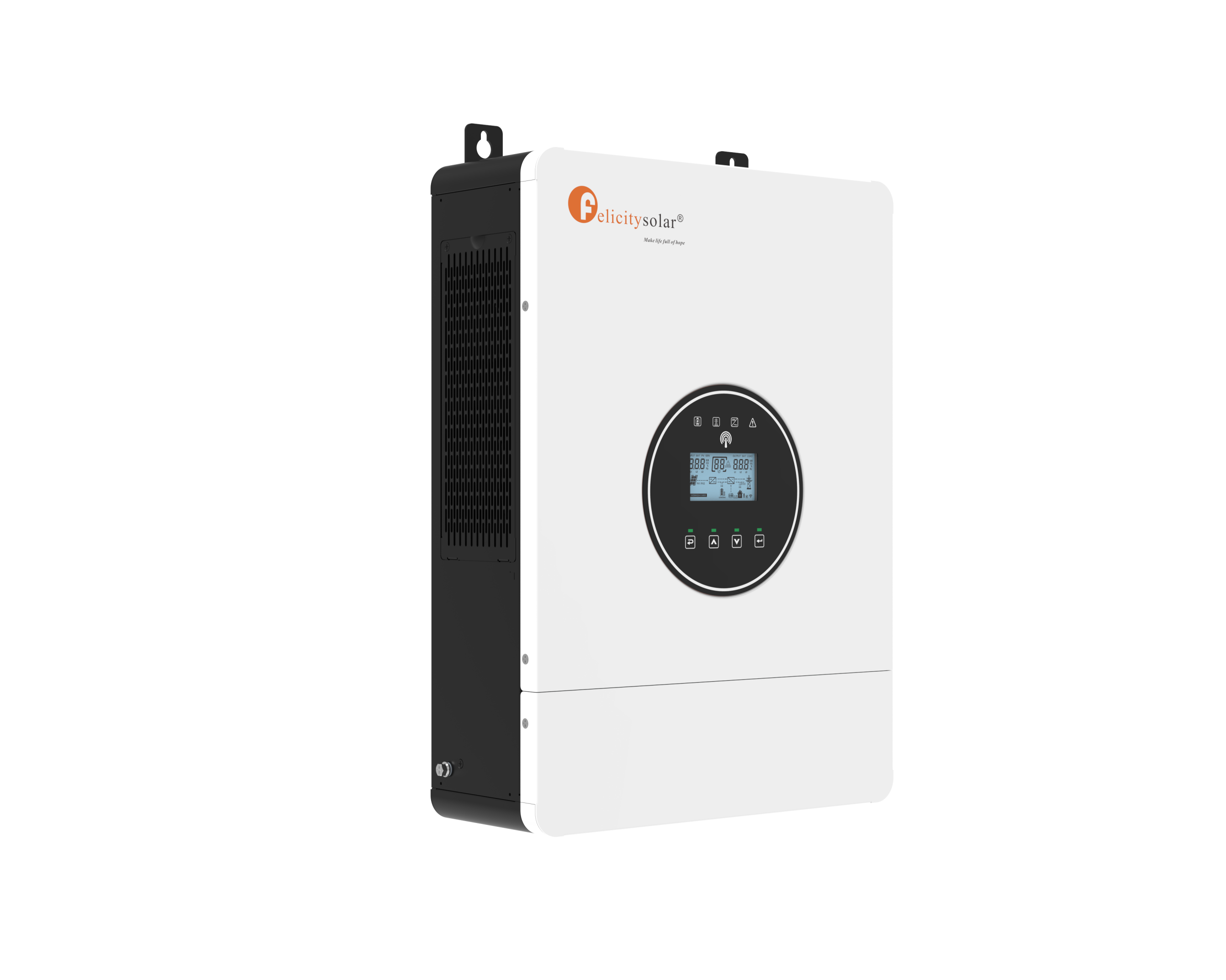 Felicity IVEM4024-II Hybrid Solar Inverter 4kVA 24V Pure Sine Wave for Residential solar, Small commercial solar