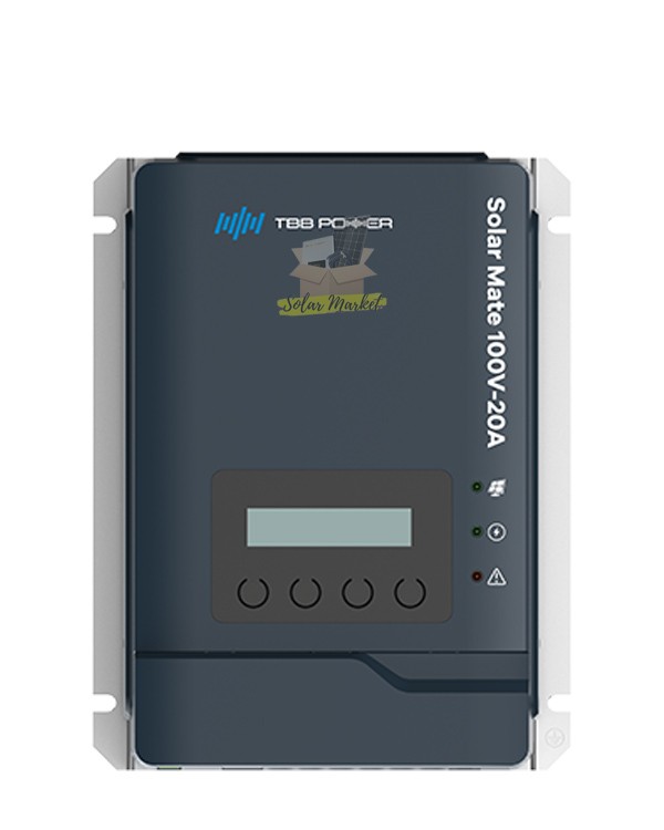 TBB Solarmate 20A 100V MPPT Solar Charge Controller - Maximize Solar Efficiency