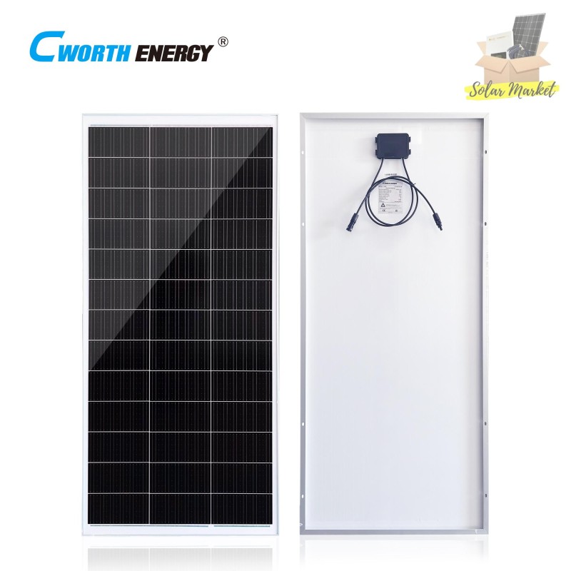 Cworth Mono 24V 200W Solar Panel (12-Year Warranty)