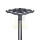 Entelechy 20W Solar Street Light with LiFePO4 Battery for Outdoor Area Lighting 5V Monocrystalline Panel 80pcs SMD2835 LED 3000~6500K CCT 3.2V 20000mAh Battery IP65 Aluminium Housing (BST-GGD-005)