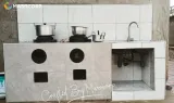 Masrcorp 2 Burners Solar Aided Stove 1