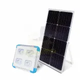 Cworth 60W Solar Street Light with Built-in 256Wh Lithium Battery for Outdoor Area Lighting 7584lm Luminous Flux 3-6m Installation Height IP65 Waterproof (CE-TK-60W)