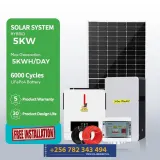 5Kwh Lite Complete Hybrid Solar Power System With 5Kwh Lithium Battery Free Installation