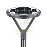 Entelechy 20W Monocrystalline Solar Street Light with 3.2V 20000mAh LiFePO4 Battery, 80pcs SMD2835 LED, IP65 Aluminium Housing, 3000~6500K CCT, for Outdoor Area and Pathway Lighting (BST-GGD-004)