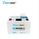 Cworth Energy 12V 200Ah LiFePO4 Lithium Solar Battery Deep Cycle Maintenance Free Long Lasting Power Storage