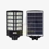 SRNE 800W Solar Street Light with 20Ah LiFePO4 Battery and 220 LED Beads for Outdoor Area Lighting (BS800)