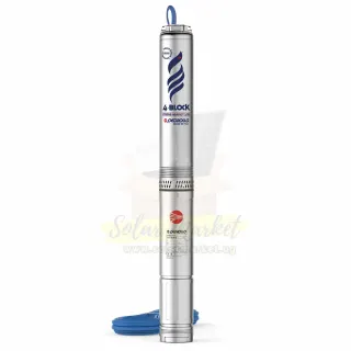 Pedrollo 4Block Submersible Borehole Pump 4 Close Coupled Stainless Steel Pump With Floating Impellers Domestic Agricultural Irrigation Use