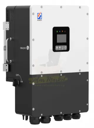 Sosen HL20K-P3EU 20kW Three-Phase Hybrid Inverter for Commercial and Industrial Solar Backup 380/400V 51.2V Battery IP66