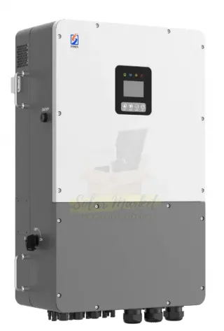 Sosen SSE-HH50K-P3EU 50kW Three-Phase Hybrid Inverter for Commercial and Industrial Backup 380/400V 135-850V Battery 4 MPPT 100kW PV