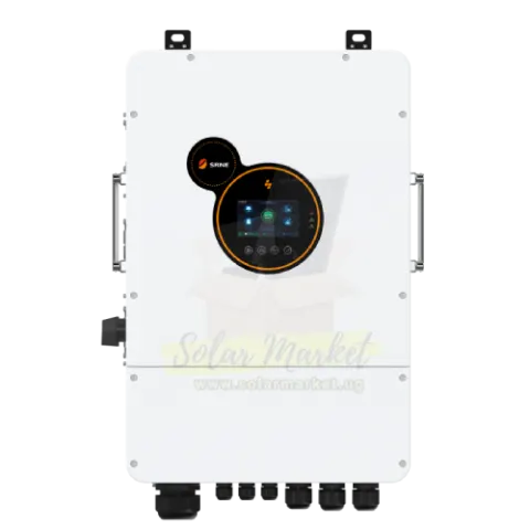 SRNE 12kW Single Phase Hybrid Inverter for Home backup power and Small business 48V Battery 5-Year Warranty (HESP48120S200)