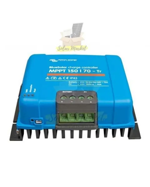 Victron 150/70 VE.Can MPPT Charge Controller 48V HV for Off-grid solar power, Hybrid solar, Telecom and remote