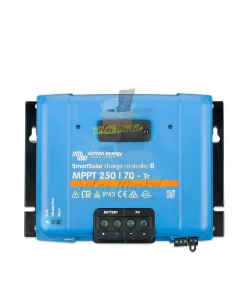 Victron SmartSolar MPPT 250/70 70A Solar Charge Controller for Off-Grid Systems, 250V PV Input