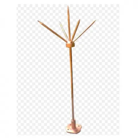 Copper Lightening Arrester For Solar Panel Earthing Solar Market Uganda