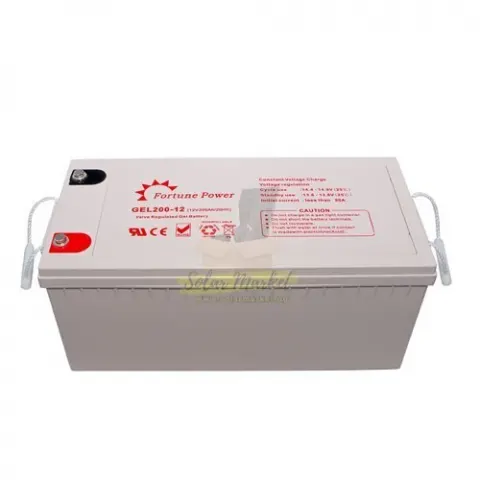 Gel Batteries Deep Cycle Design: Engineered for frequent charging and discharging cycles, ensuring reliable power delivery for your solar needs.Extreme Temperature Performance: Oper