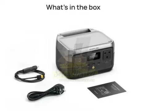 EcoFlow RIVER 2 256Wh LiFePO4 Portable Power Station for Outdoor and Emergency Backup, 600W Max Device Power, Bluetooth