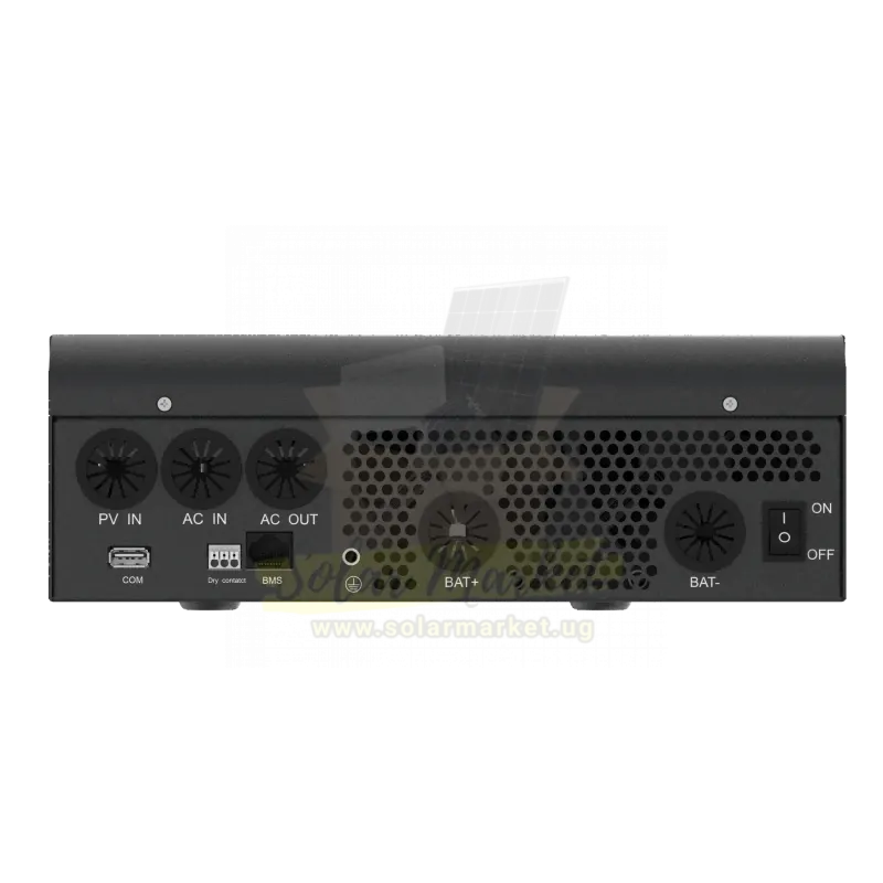 Sosen 3.6kW Hybrid Inverter for Home and Small Business Backup 24VDC 100A MPPT 40-450VDC 230VAC Output IP20 Indoor (SSA-HL3K6-P1EU)