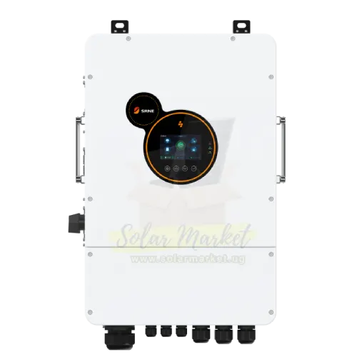 SRNE 12kW Single Phase Hybrid Inverter for Home backup power and Small business 48V Battery 5-Year Warranty (HESP48120S200)