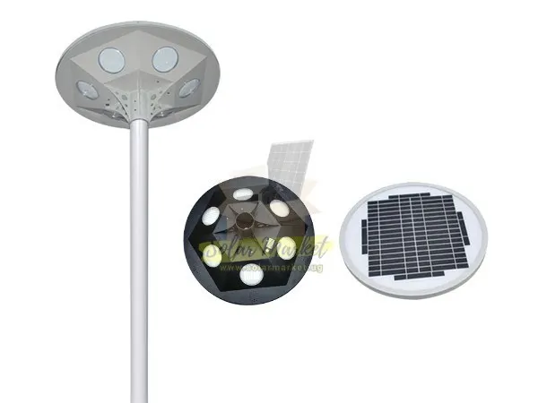 30W Integrated All In One Solar Garden Light Ufo Series With 360 Lighting In Uganda