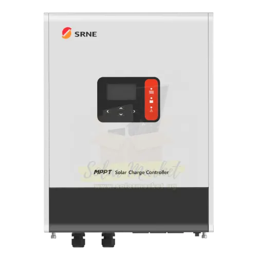 SRNE 6kW Dual MPPT 48V 100A MPPT Charge Controller for Off-Grid Solar Systems 500VOC+500VOC 80-450V MPPT Range 1-16 Units Parallel Bluetooth RS485 CAN (MF48100N50)