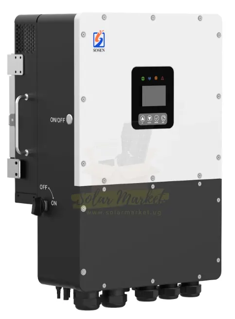 Sosen HL20K-P3EU 20kW Three-Phase Hybrid Inverter for Commercial and Industrial Solar Backup 380/400V 51.2V Battery IP66