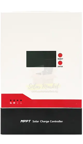 SRNE 60A MPPT Charge Controller for Off-Grid Solar Systems 150VOC 12/24/36/48V Auto-Detect RS485 Communication IP32 (MF4860N15)