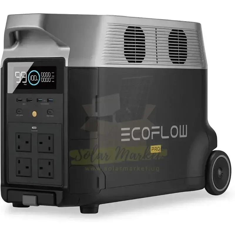 Ecoflow 1kWh Portable Power Station for Home and Outdoor Backup LFP Battery 1800W AC Output 6 Ports 2400W X-Boost Wi-Fi Bluetooth 5-Year Warranty (Delta 2)