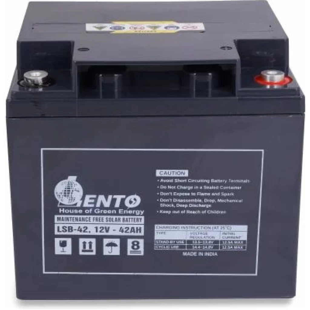 12AH 12V Lento Solar Battery Power Backup Storage Battery UPS Battery Uganda